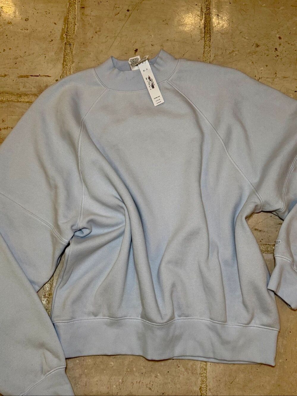 NWT Victoria’s Secret Pink campus fleece, oversized, mock neck sweatshirt in var
